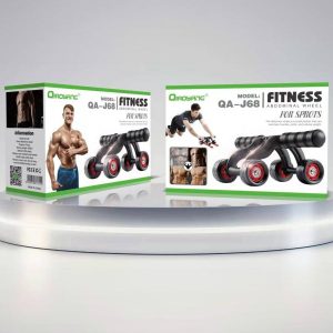 Roda de Exercícios Abdominais Dupla